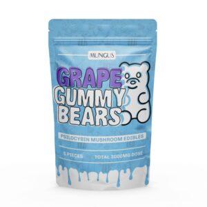 Psilocybin Mungus Grape Gummies Bears