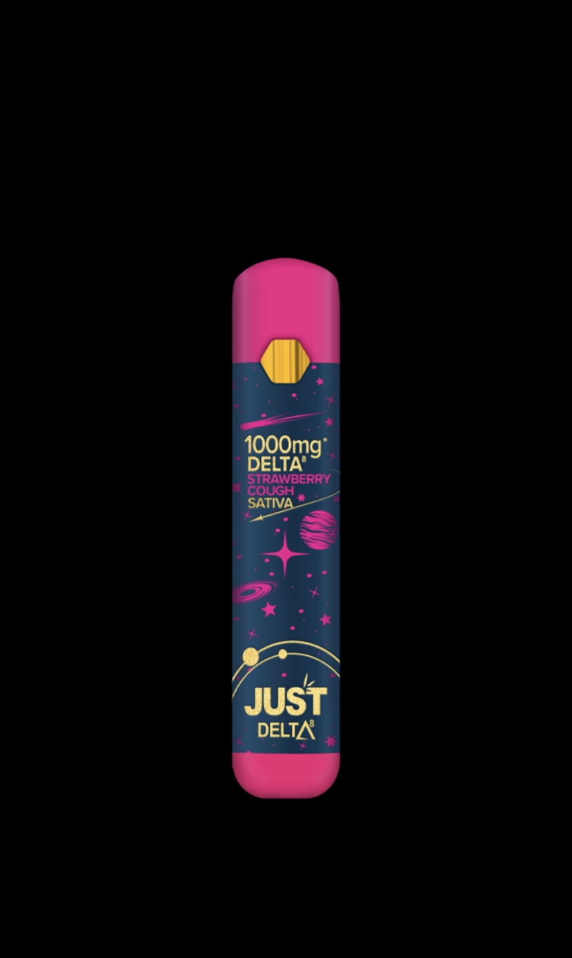 Delta 8 Disposable Cartridge 1000mg Strawberry Cough
