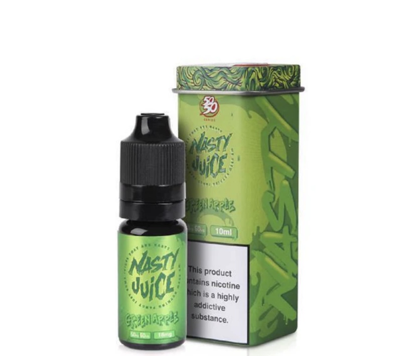 Nasty Juice 10ml E-Liquid - Green Ape - Green Apple 50/50