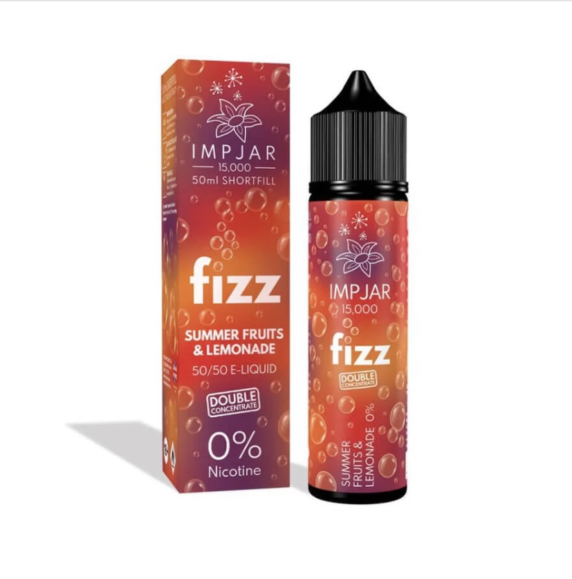 IMP Jar 50ml Fizzy - Summer Fruits & Lemonade 50/50 Shortfill