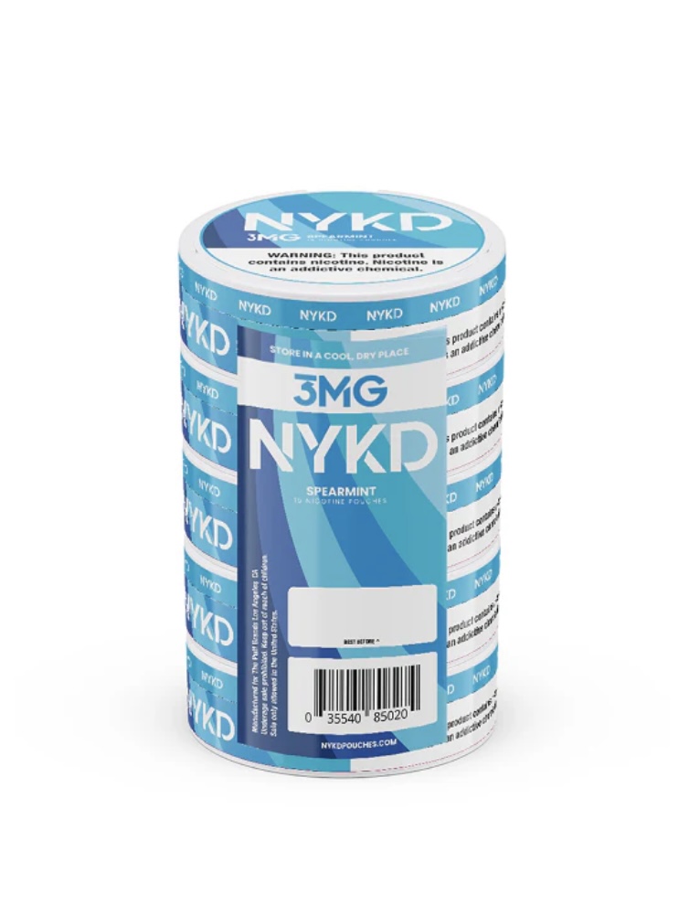 NYKD NICOTINE POUCHES 20CT CAN (5 PACK) - Image 5