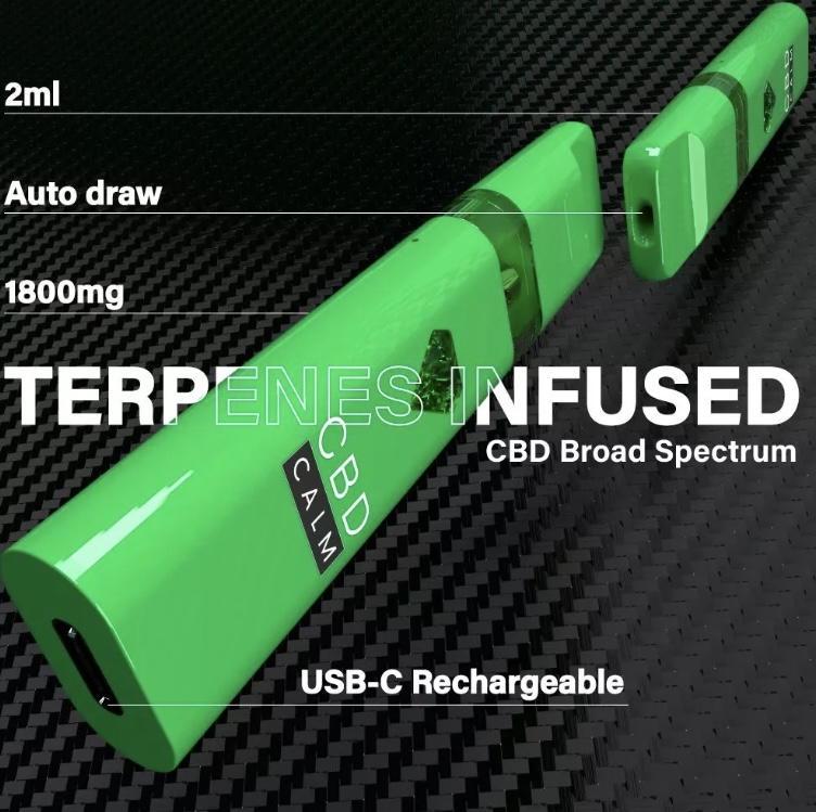 Gelato Cali – CBD Terpenes 1800mg Disposable Vape | CBD Calm - Image 4