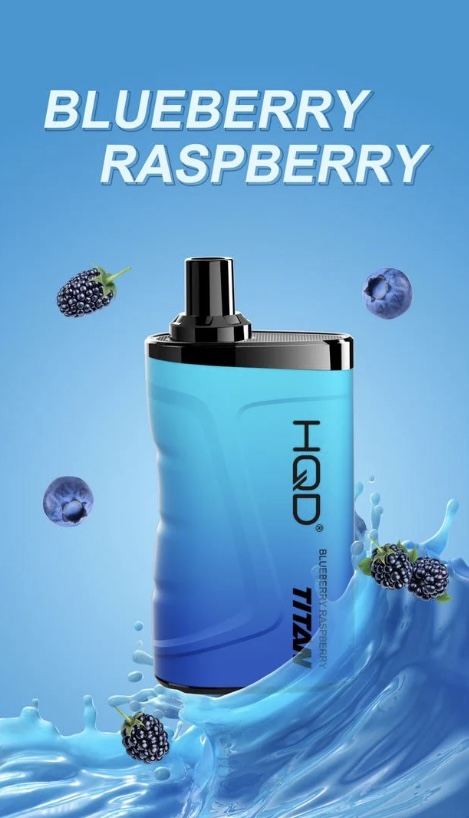 HQD TITAN BLUEBERRY RASPBERRY 7000 PUFFS