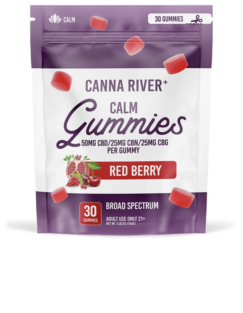 BROAD SPECTRUM CBD GUMMIES FOR CALM – CANNA RIVER - Image 3