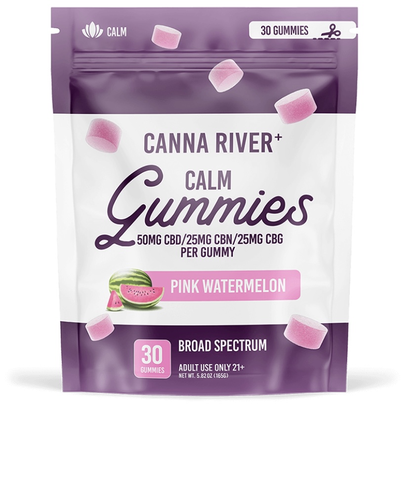 BROAD SPECTRUM CBD GUMMIES FOR CALM – CANNA RIVER