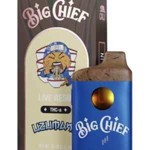 Uzumaki Big Chief Live Resin THC-a Disposable Vape 3G