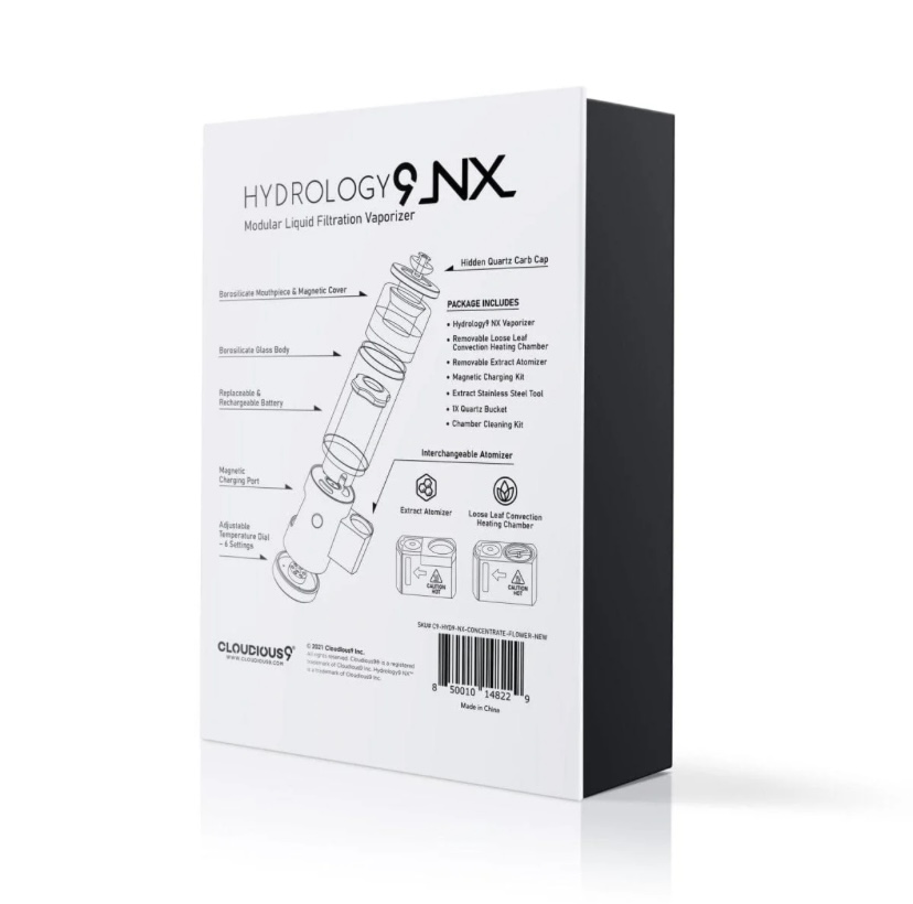 Cloudious9 Hydrology9 NX Flower & Concentrate Vaporizer - Image 15