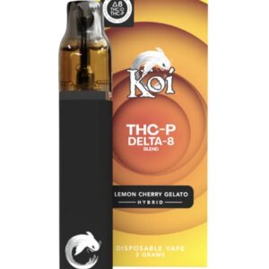 Lemon Cherry Gelato Hybrid Koi D8 Blend Vape 2G