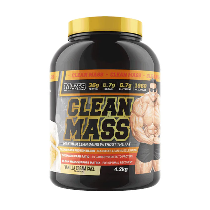 Clean Mass Gainer by Max’s Protein 4.2kg - Image 3