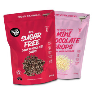 Sugar Free Chocolate Chips 250g by Get Ya Yum On