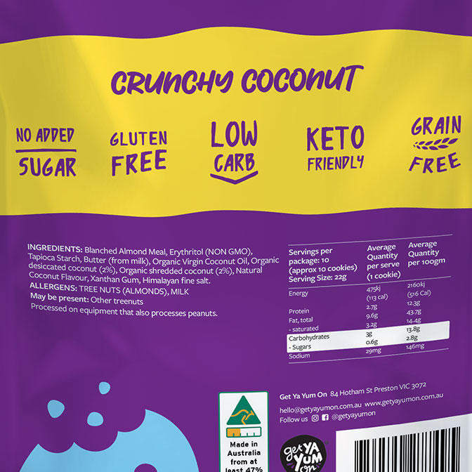 Cookies 220g by Get Ya Yum On - Image 7