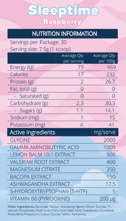 Sleeptime by Feel Good Protein 30 serves - Image 4