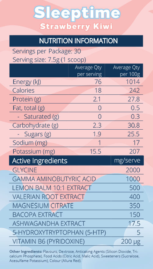Sleeptime by Feel Good Protein 30 serves - Image 6