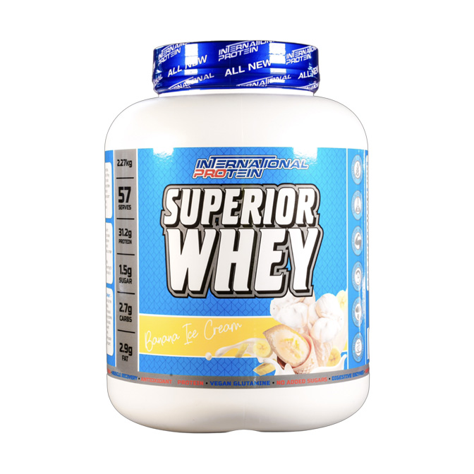 Superior Whey Protein by International Protein 2.27kg - Image 3