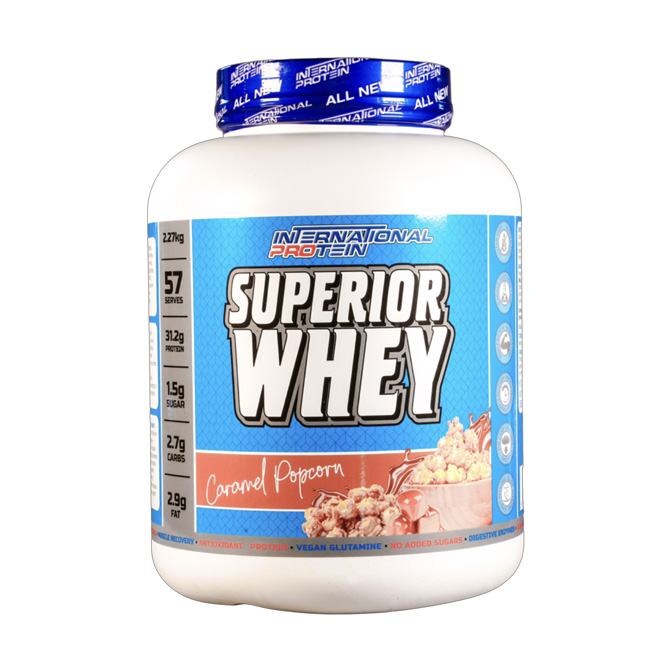Superior Whey Protein by International Protein 2.27kg - Image 8