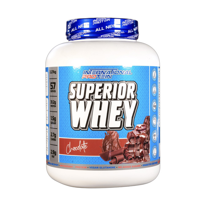 Superior Whey Protein by International Protein 2.27kg - Image 7