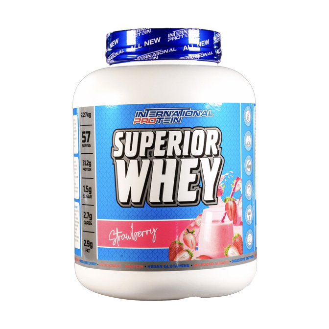 Superior Whey Protein by International Protein 2.27kg - Image 5