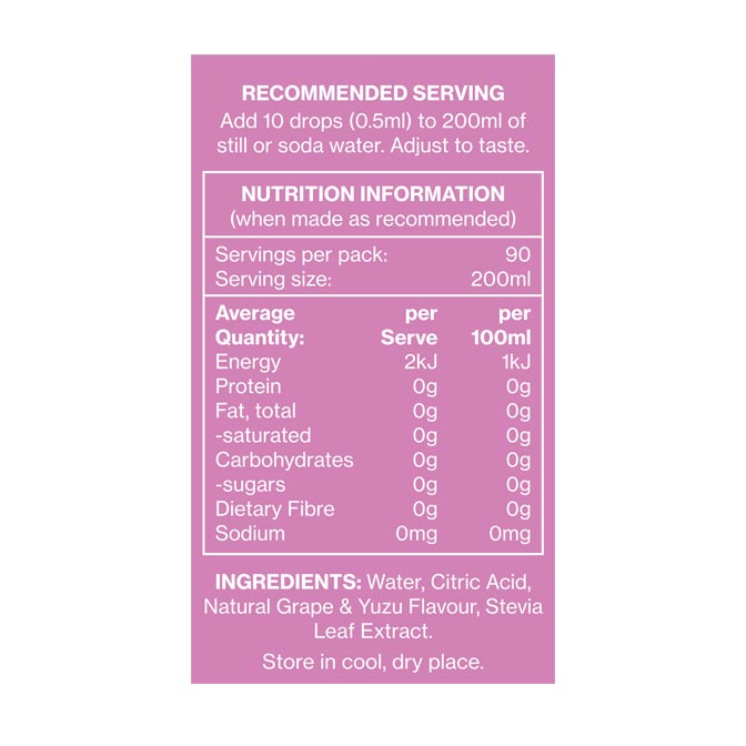 Water Drops Flavour Enhancer 45ml by Vital Zing – Assorted Box of 14 - Image 27