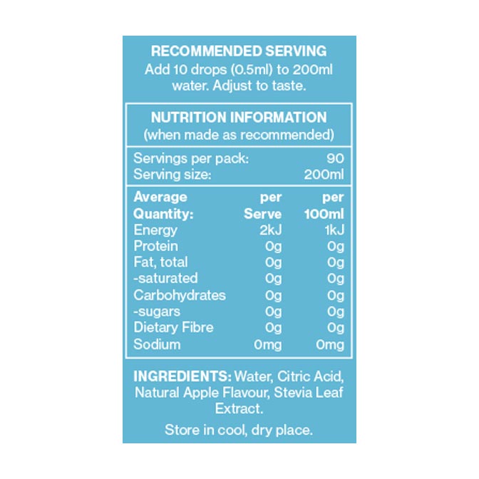 Water Drops Flavour Enhancer 45ml by Vital Zing – Assorted Box of 14 - Image 25