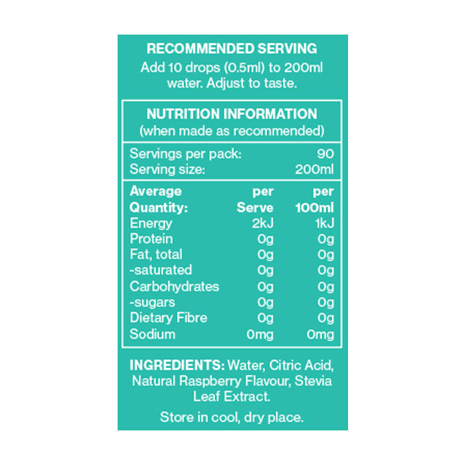 Water Drops Flavour Enhancer 45ml by Vital Zing – Assorted Box of 14 - Image 7
