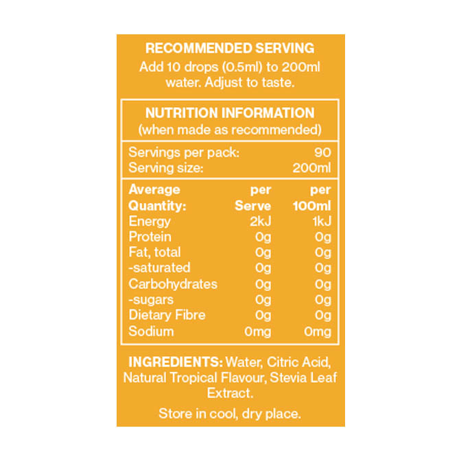 Water Drops Flavour Enhancer 45ml by Vital Zing – Assorted Box of 14 - Image 3